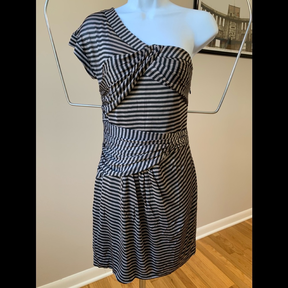 Cynthia Steffe (S) one shoulder bodycon minidress
